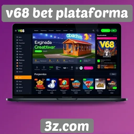 interface de usuário da v68 bet plataforma avaliada